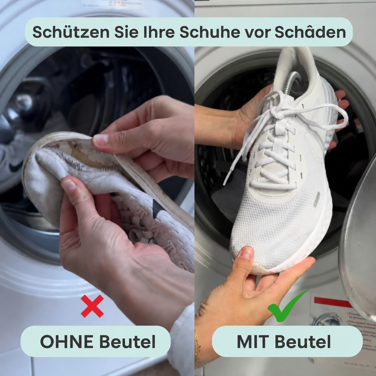 Roote – Waschbeutel für Schuhe